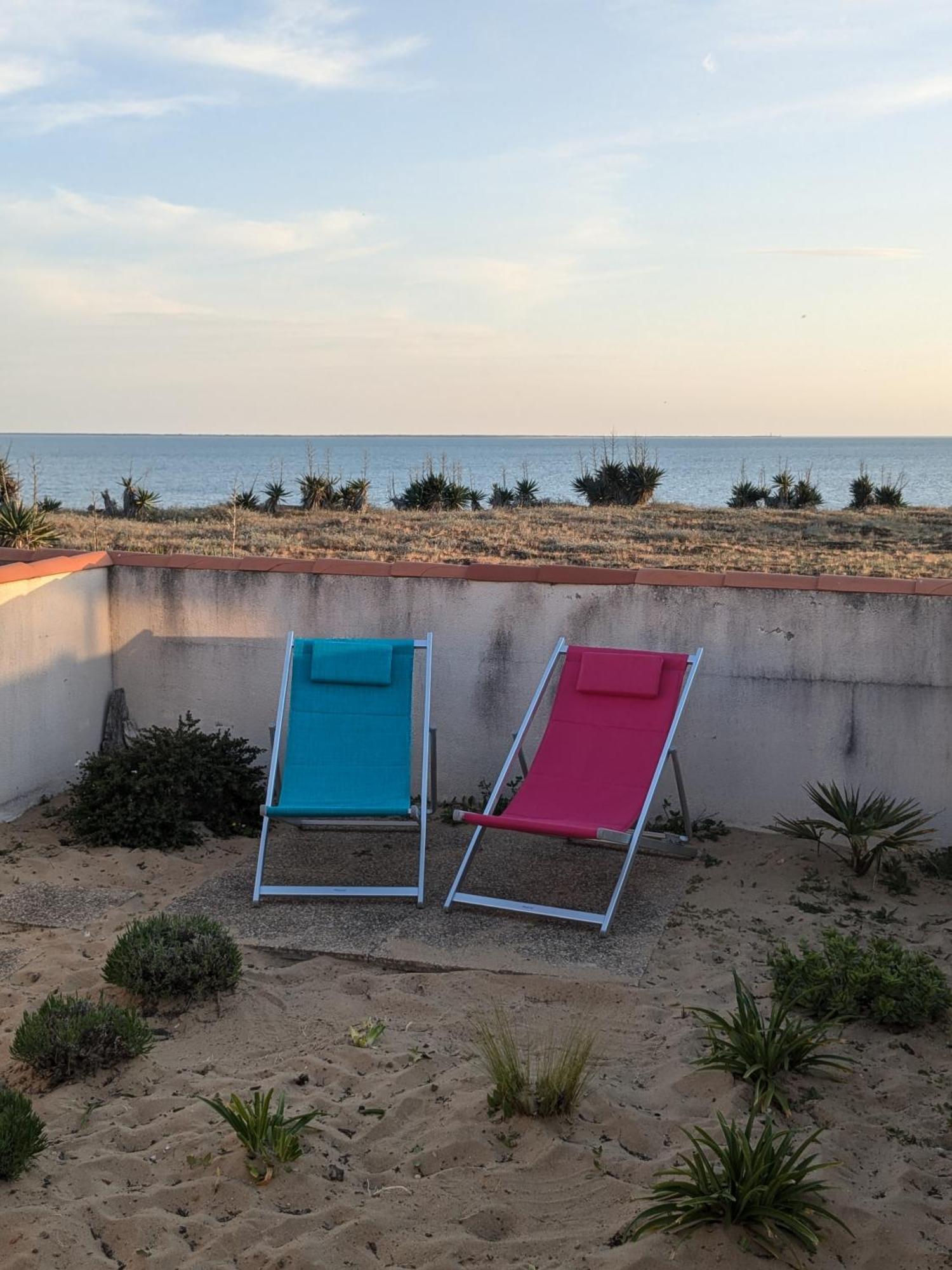 Superbe Vue Sur L'Ocean, Acces Direct A La Plage Ла Транш-сюр-Мер Екстериор снимка